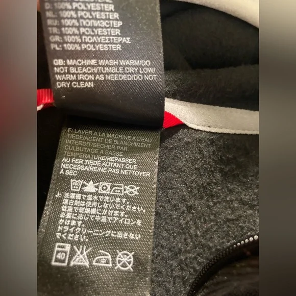 NWT North Face Polartec classic micro fleece hooded full zip jacket sz S - Picture 13 of 13